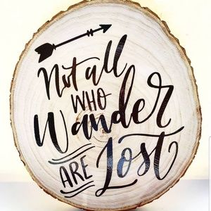 Tree Trunk Stump Rustic Signs